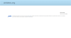 Desktop Screenshot of airdates.org